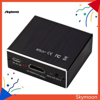 Skym* อะแดปเตอร์แปลงเสียงวิดีโอ HDMI เป็น 4K HDMI SPDIF 35 มม.