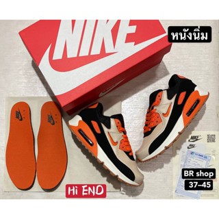 รองเท้า  90 *Black orange* SZ.36-45 ตรงปก100% ทรงสวย ใส่สบาย(พร้อมกล่อง)รองเท้าผู้ชาย-หญิง รองเท้าออกกำลังกาย