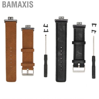 Bamaxis Leather Band Compatible For Watch FIT Replacement Strap DSO