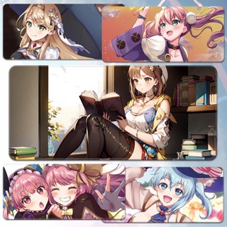 Atelier Ryza：Ever Darkness&amp;the Secret Hideout with Oversized computer table mat Reisalin Stout High definition mouse pad Anime game peripheral Keyboard pad custom ateerryza : เคยมืดคุกเข่า และ ที่ซ่อนลับ ที่มีโต๊ะคอมพิวเตอร์ขนาดใหญ่ ReisalinStout ความละเอ