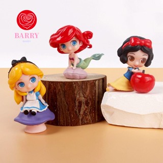 Barry Q Version โมเดลฟิกเกอร์เจ้าหญิง PVC ของเล่น สําหรับเก็บสะสม ตกแต่งรถยนต์