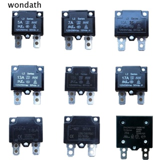 Wonda รีเลย์ฟิวส์วงจรเบรกเกอร์ รีเลย์ 7A 10A 15A DIY สําหรับเด็ก 2 ชิ้น