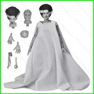 โมเดลฟิกเกอร์ YTS NECA Monsters Ultimate April as The Bride แบบสากล ของเล่นสําหรับเด็ก เก็บสะสม ของขวัญ MY3