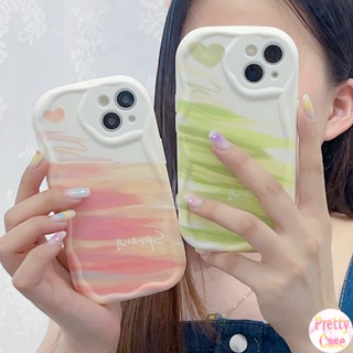 เคสโทรศัพท์มือถือแบบนิ่ม ขอบโค้ง สีส้ม เขียว สําหรับ OPPO A98 A96 A95 A94 A58 A57 A55 A54 A53 A52 A17 A16K A15S A93 A92 A78 A77S A76 A74 A31 A5S A3S F11