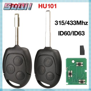 Suqi รีโมตกุญแจรถยนต์ แบบพกพา 315 433MHZ FO21 HU101 Blade ID60 ID63 สําหรับ Ford C-Max S-Max Ford Mondeo MK3