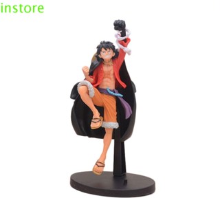 Instore ตุ๊กตาฟิกเกอร์ Luffy Monkey D Luffy ขนาดเล็ก 21 ซม. สําหรับเก็บสะสม