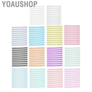 Yoaushop 10Pcs Loose Leaf Binding Spine 30 Hole PP Plastic 10mm Comb Rings