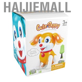 Haijiemall Electronic Walking Puppy Simulated Puzzle Interactive Robot Dog With Music Light for Kids Boys Girls