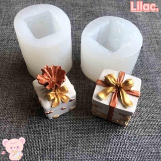 Lilac แม่พิมพ์ซิลิโคน ทรงสี่เหลี่ยม DIY สําหรับทําสบู่ ของขวัญคริสต์มาส