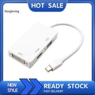 Dl 3 in 1 พอร์ตอะแดปเตอร์ DP เป็น HDMI VGA DVI สําหรับ MacBook Pro Air