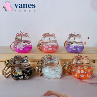 Vanes1 Maneki พวงกุญแจ จี้แมวนําโชค อะคริลิค ขนาดเล็ก