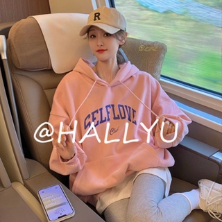 HALLYU  เสื้อผ้าผู้ญิง แขนยาว เสื้อฮู้ด คลุมหญิง สไตล์เกาหลี แฟชั่น  ins คุณภาพสูง รุ่นใหม่ สไตล์เกาหลี A98J391 36Z230909