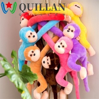 Quillan ตุ๊กตาลิงแขนยาว ของเล่น ของขวัญวันเกิด ตุ๊กตาสัตว์คาวาอี้ สําหรับเด็ก ปาร์ตี้ ตกแต่งตุ๊กตาลิงยัดไส้