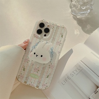 Yiki|เคสโทรศัพท์มือถือ TPU นิ่ม ลายดอกไม้ กระต่ายน่ารัก รวมทุกอย่าง สําหรับ Xiaomi Redmi 12C 10C 10 Prime 10 9T 9C 9A 9 K60E K60 Pro K60 K50 K40 K40S K30 K20 Pro