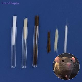 Standhappy ใหม่ ตุ๊กตาหนวดเคราจําลอง ผ้าวูล แฮนด์เมด DIY สีขาว สีดํา สีเทา สีเบจ