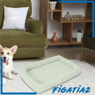 [Figatia2] เบาะที่นอน ทรงสี่เหลี่ยมผืนผ้า ให้ความอบอุ่น สําหรับสัตว์เลี้ยง สุนัข แมว