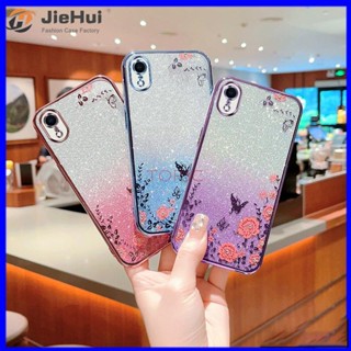 Jiehui เคสโทรศัพท์มือถือ ลายผีเสื้อกระพริบ สําหรับ iPhone XR MMHY