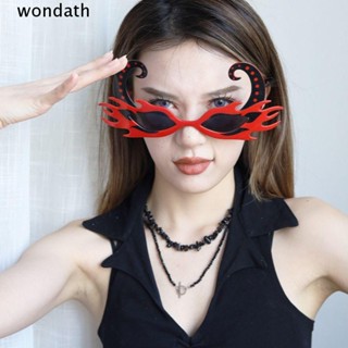 Wonda แว่นตาคอสเพลย์ รูปค้างคาวตลก สีดํา สําหรับปาร์ตี้ฮาโลวีน