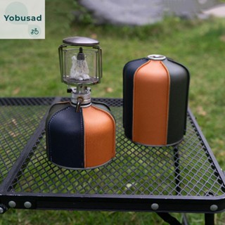 [Yobusad.th] เคสถังแก๊ส หนัง PU 230 กรัม 450 กรัม สําหรับตั้งแคมป์