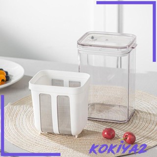 [Kokiya2] เครื่องทําโยเกิร์ต พร้อมช้อน สําหรับโยเกิร์ต น้ําผลไม้ ถั่วเหลือง