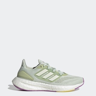 adidas วิ่ง รองเท้า Pureboost 22 ผู้หญิง สีเขียว HQ1465