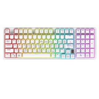 Readson H98 คีย์บอร์ดเกมมิ่ง มีสาย Type-C 98% 97 คีย์ มีไฟแบ็คไลท์ RGB