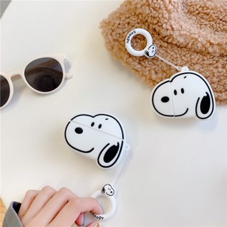 เคสซิลิโคน ลายสนูปปี้ 3D พร้อมจี้ สําหรับ AirPods 1 2 3 Pro Generation