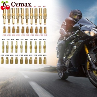 Cvmax คาร์บูเรเตอร์รถจักรยานยนต์ น้ําหนักเบา สีเหลือง 20 ชิ้น หัวฉีดสเปรย์ สําหรับซ่อมแซม PWK PWM PE PD FCR