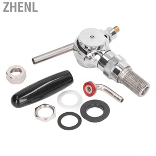 Zhenl Beer Keg Tap Stainless Steel Spheroidal Rate Control Faucet