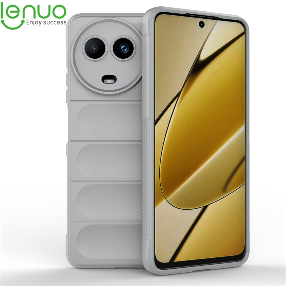 เคสโทรศัพท์มือถือซิลิโคน ผ้าสักหลาด แบบนิ่ม ป้องกันกระแทก สําหรับ Realme 12 Pro+ 11 Pro Plus 11X 5G 11 4G
