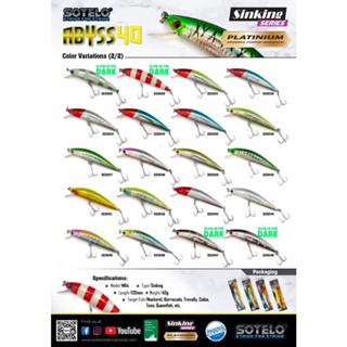 Super SINKING SOTELO PLATINUM ABYSS40 SERIES