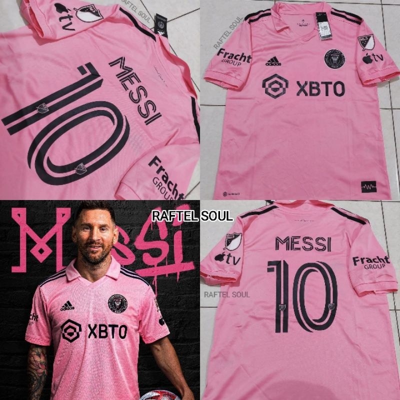ใหม่ล่าสุด INTERR MIAMI HOME 2023/2024 MESSI ADULT JERSEY