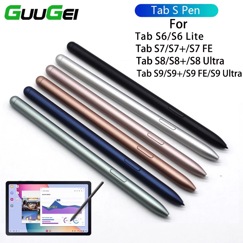 Guugei ปากกาสไตลัส หน้าจอสัมผัส สําหรับแท็บเล็ต Samsung Tab S6 Lite S6 Tab S7 FE S7 Plus S7 Tab S8 Plus S8 Ultra S8 Tab S9 FE S9 Plus S9