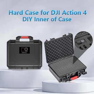 Startrc กระเป๋าเดินทาง แบบแข็ง กันน้ํา DIY อุปกรณ์เสริม สําหรับ DJI Action 4 Osmo Action 4