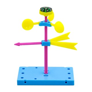 Seng Wind Vane Plaything Playthings โมเดลพลาสติก ของเล่นวิทยาศาสตร์เพื่อการศึกษา DIY