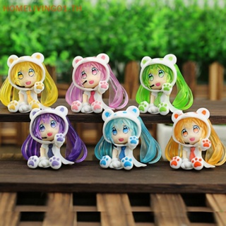 Onehome โมเดลฟิกเกอร์ Hatsune Miku Kawaii Q Version Bear Chuyin แฮนด์เมด ของเล่น ของขวัญคริสต์มาส