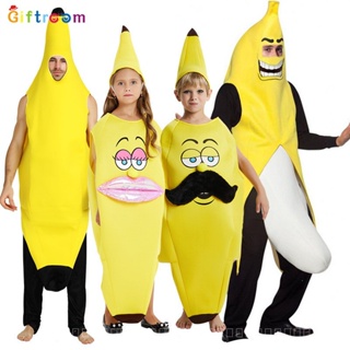 [0714]SHWZ-COS-QZZ Sexy Fruit Banana Clothes Stage Wear Bar Wedding Carnival Singles Day Party Adult Dance Halloween  Parent-child clothing Gift  Comic  Animation Couple clothing