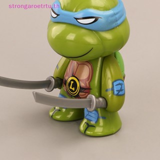 Strongaroetrtu โมเดลฟิกเกอร์การ์ตูนอนิเมะ Raphael Leonardo Teenage Mutant Ninja Turtles ของเล่นสําหรับเด็ก วัยรุ่น