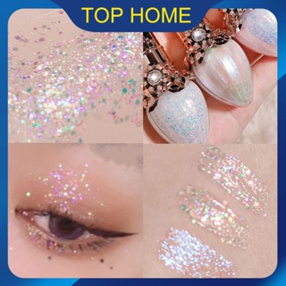 Diamond Sequins Liquid Eye Shadow กันน้ำ Long Lasting และ Eyecatcher ความงามของผู้หญิง Bright Shine Vibrant ที่สวยงาม Eyecatcher Liquid Shadows Liquid Eye Shadow ว้าว ~ ราคาต่ำสุด