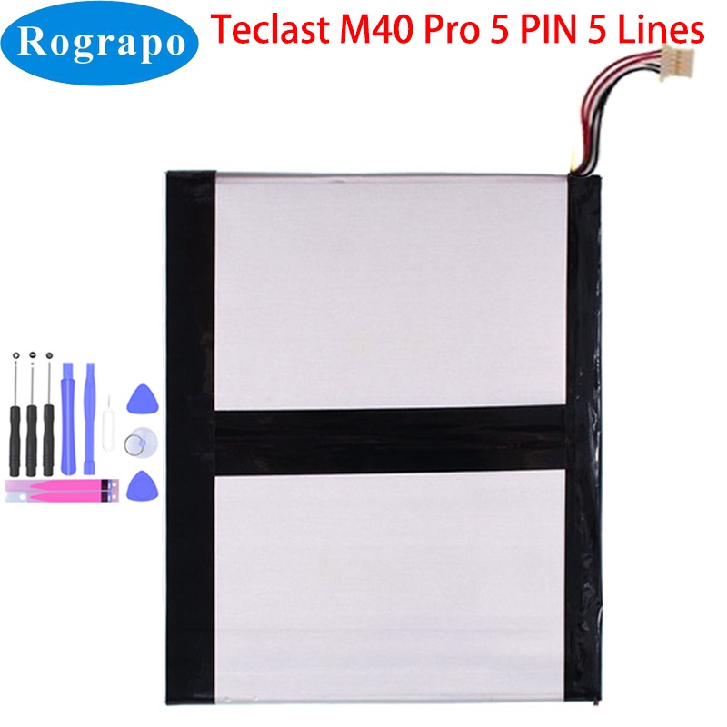 New 3.8V 8000mAh Laptop Notebook Tablet PC Battery For Teclast M40 Pro M40Pro Accumulator 5 Wire Plu