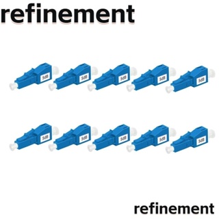 Refinement เครื่องลดทอนแสงไฟเบอร์ออปติก LC UPC SM 5dB 5dB LC ลดทอน ความแม่นยําสูง โหมดเดียว ตัวผู้ เป็นตัวเมีย 10 แพ็ค