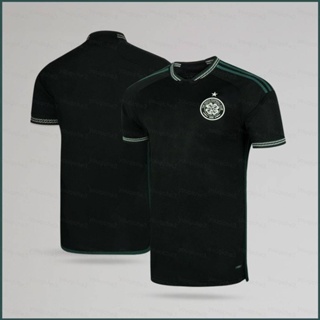 เสื้อยืดแขนสั้น ลายทีมชาติฟุตบอล Celtic Away SY3 2023-2024 พลัสไซซ์ YS3