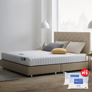 Koncept furniture ที่นอน Lotus  รุ่น Intel I ขนาด 5 ฟุต แถมฟรี หมอนหนุน 2 ใบ (152x198x22.86ซม.)
