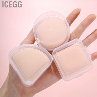 Icegg Makeup Puff Synthetic Sponge Soft Wet Dry Use Loose  for  BB