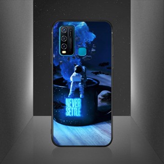 เคสโทรศัพท์ซิลิโคน TPU แบบนิ่ม ลายนักบินอวกาศ กันกระแทก สําหรับ Vivo Y9S S1 Pro Y11 2019 Y3 Y5S Y12 Y15 Y17 Y19 Y30 Y30i Y50