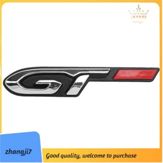 [zhangji7] สติกเกอร์ ลาย Gt 3D สําหรับติดตกแต่งประตูรถยนต์ Peugeot