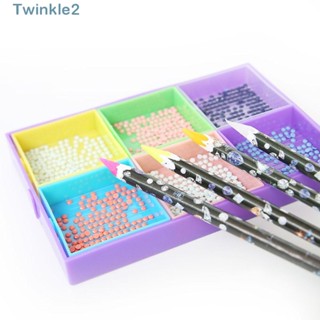 Twinkle ปากกาปักครอสสติตช์เพชร แว็กซ์ 5D สําหรับตกแต่งเล็บ