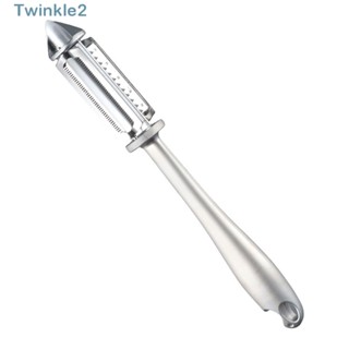 Twinkle เครื่องปอกเปลือกผัก ผลไม้ โลหะผสมสังกะสี อเนกประสงค์ 5-in-1 ประหยัดเวลา และแรง ทําความสะอาดง่าย