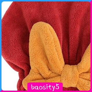 [Baosity5] ผ้าโพกหัว แบบหนา สําหรับเป่าผมยาว