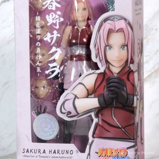 พร้อมส่ง Bandai SHF ฟิกเกอร์อนิเมะ Naruto Haruno Sakura 2.0 Master Do Not Bend Will HWFV